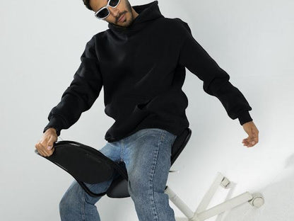 Over Size Hoodie Black