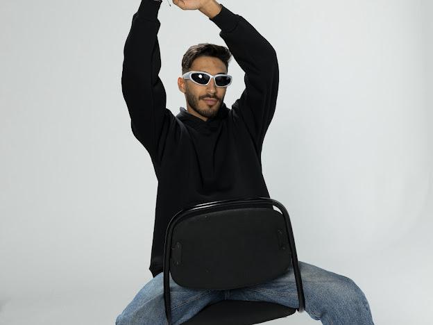 Over Size Hoodie Black