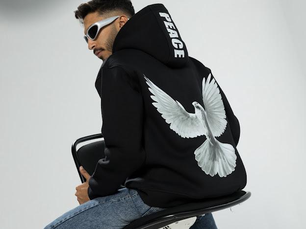 Over Size Hoodie Black