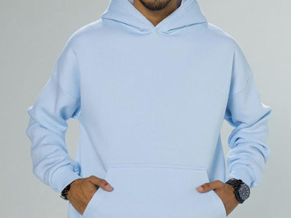 Over Size Hoodie Sky blue