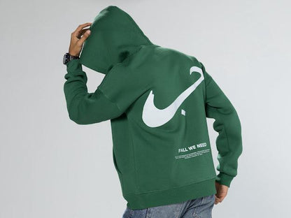 ‏Over Size Hoodie One Color