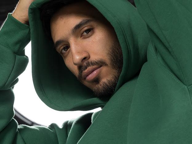 ‏Over Size Hoodie One Color