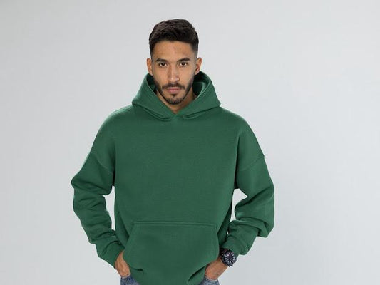 ‏Over Size Hoodie One Color