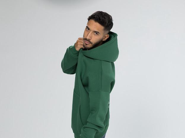 ‏Over Size Hoodie One Color