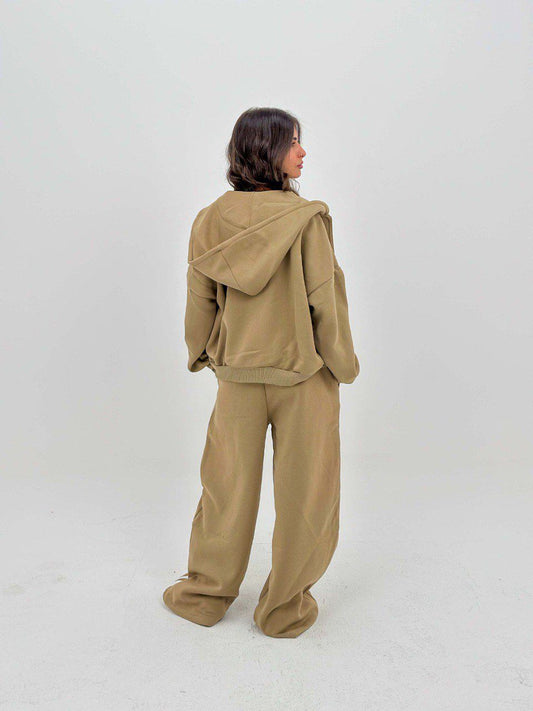 Set Beige Hoodie